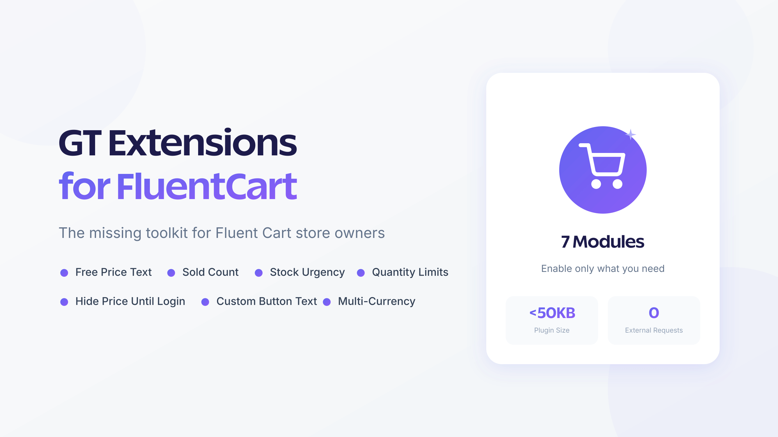 GT Extensions for FluentCart