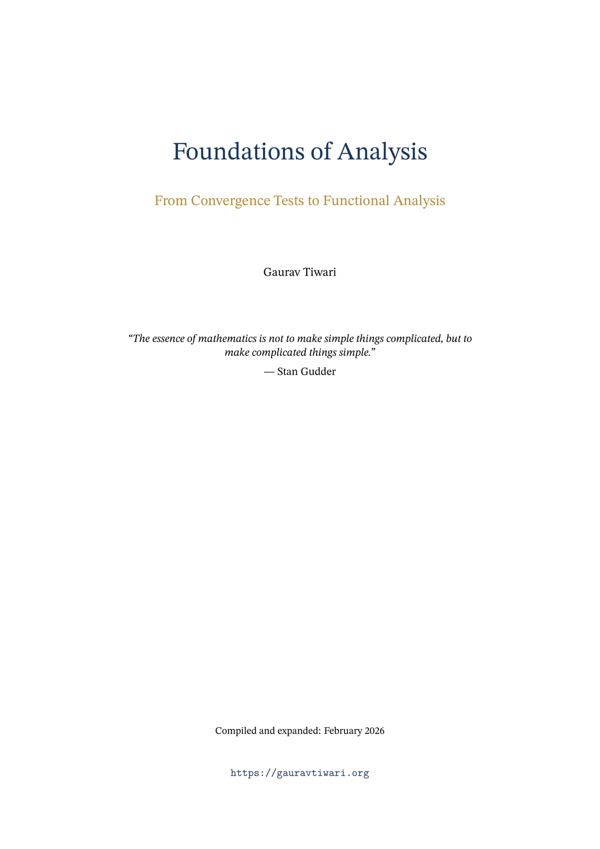 Foundations of Analysis - Page 2