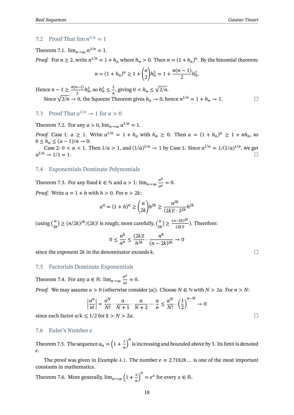 Real Sequences - Page 20